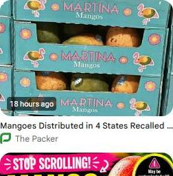 Martina brand mango box