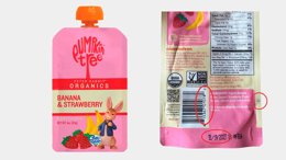 Pumpkin Tree Peter Rabbit Organics fruit puree pouches